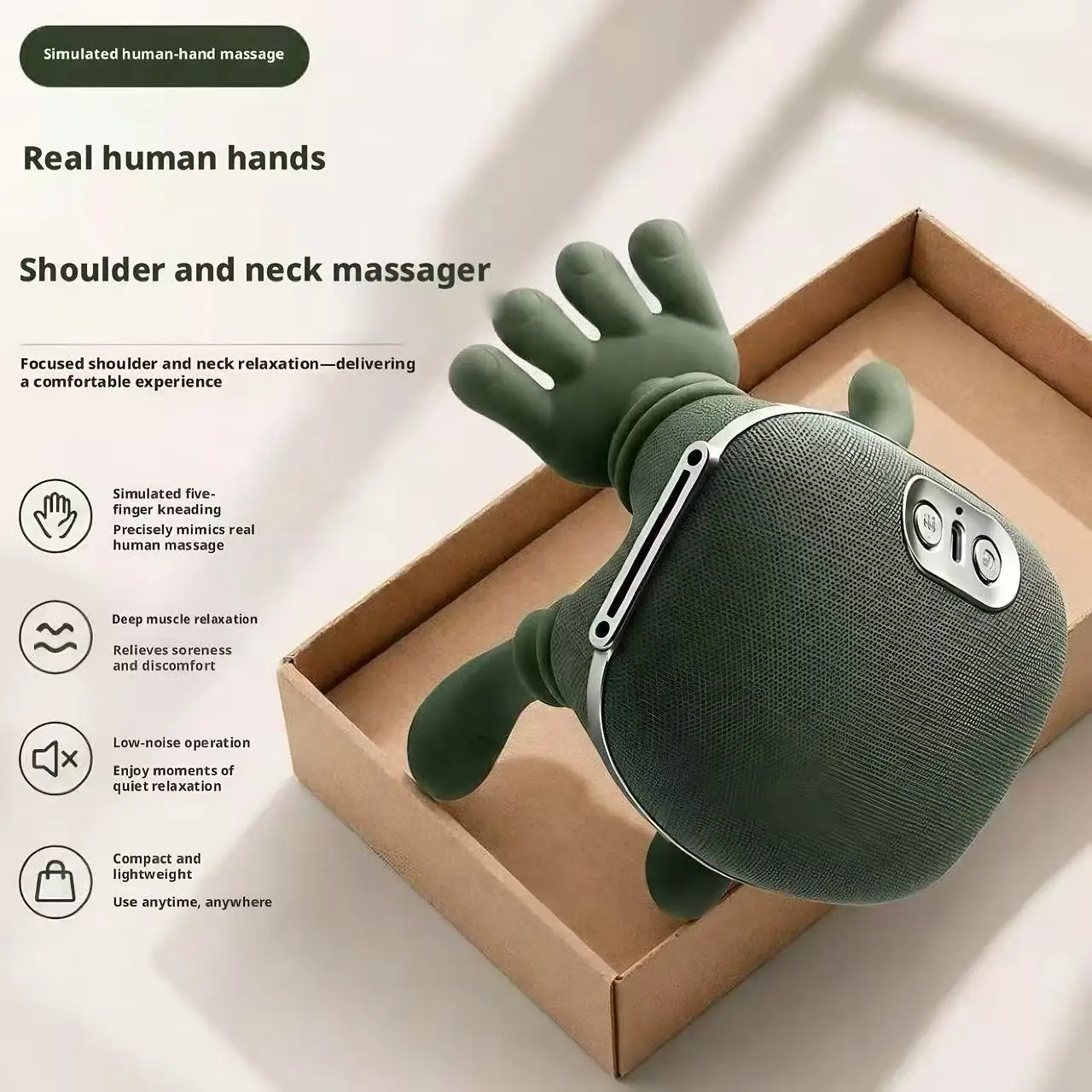 Office Technologies - Simulated Human Hand Kneading Massage Device