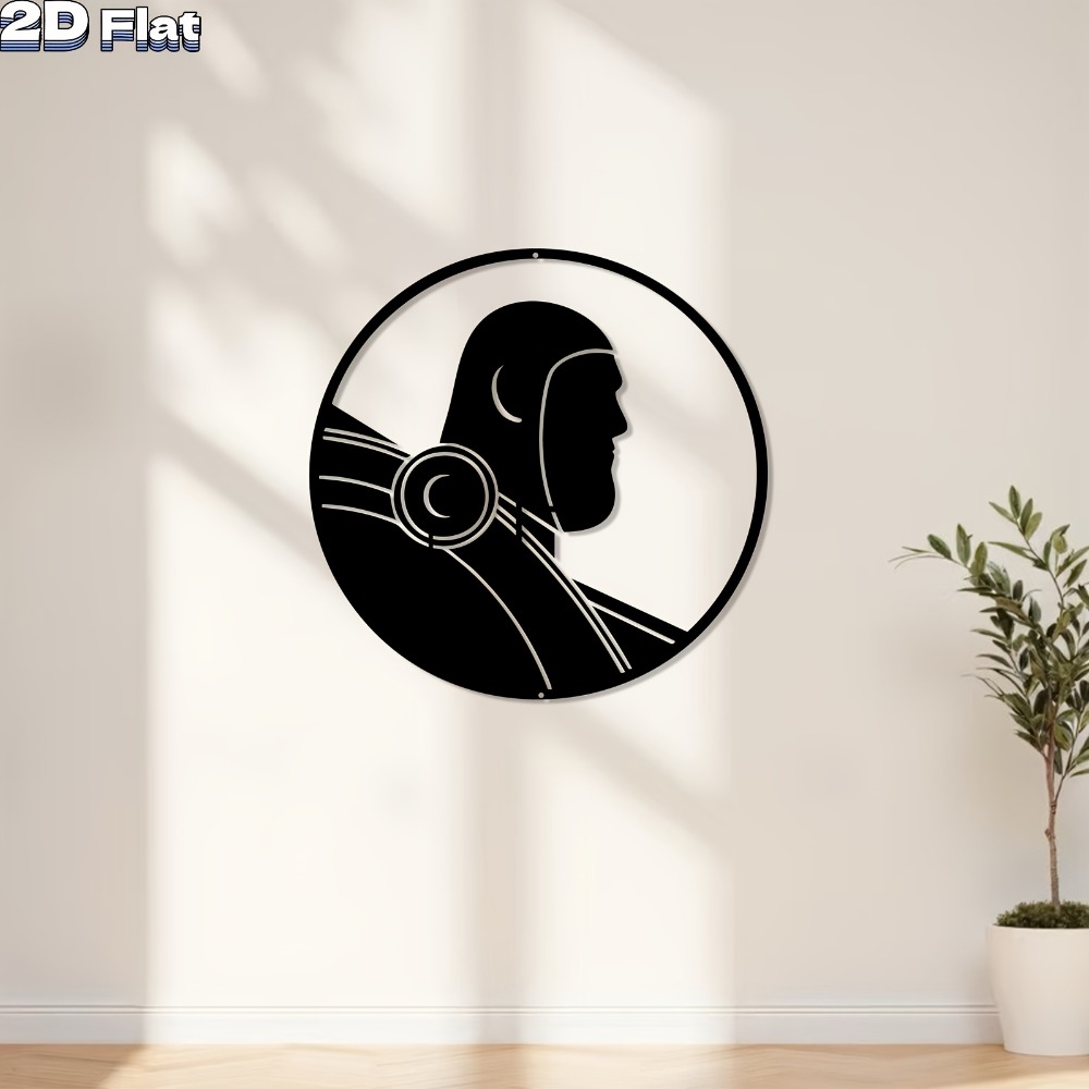 Modern Robot Aluminum Wall Art – Tech Office Wall Bewertung und Preis