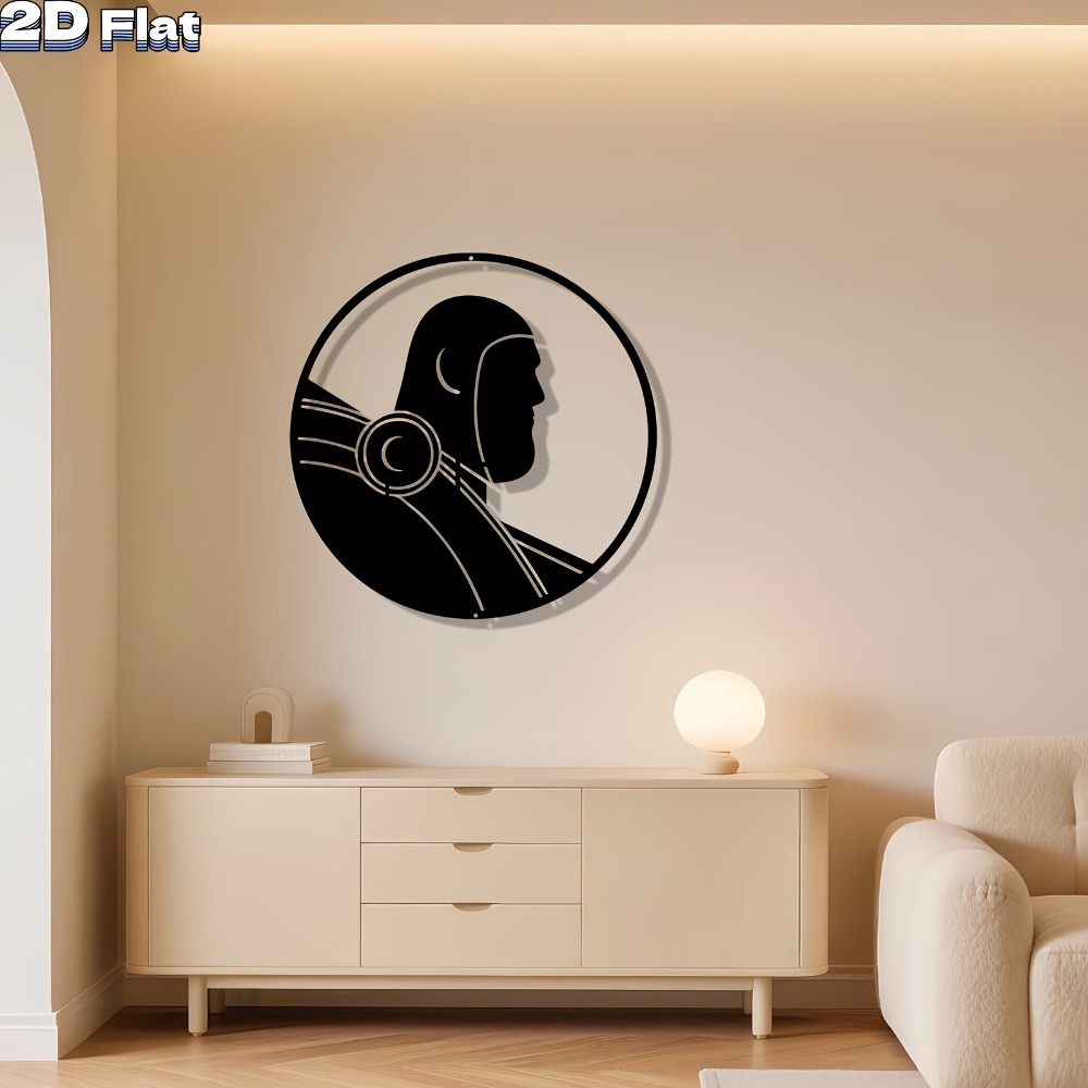 Modern Robot Aluminum Wall Art – Tech Office Wall Bewertung und Preis
