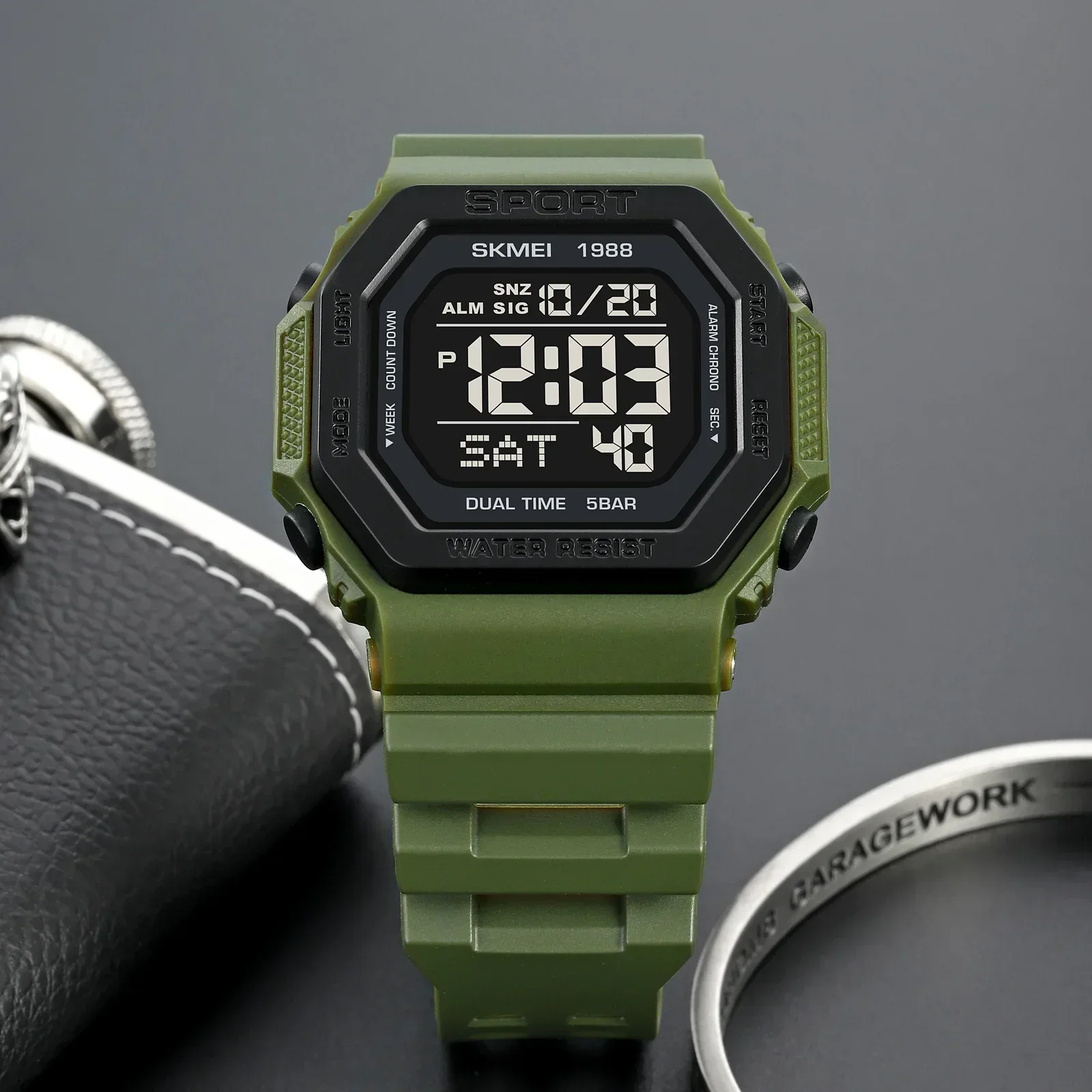Skmei 1988 Men's Military Coun – Digital Timer Countdown Bewertung und Preis