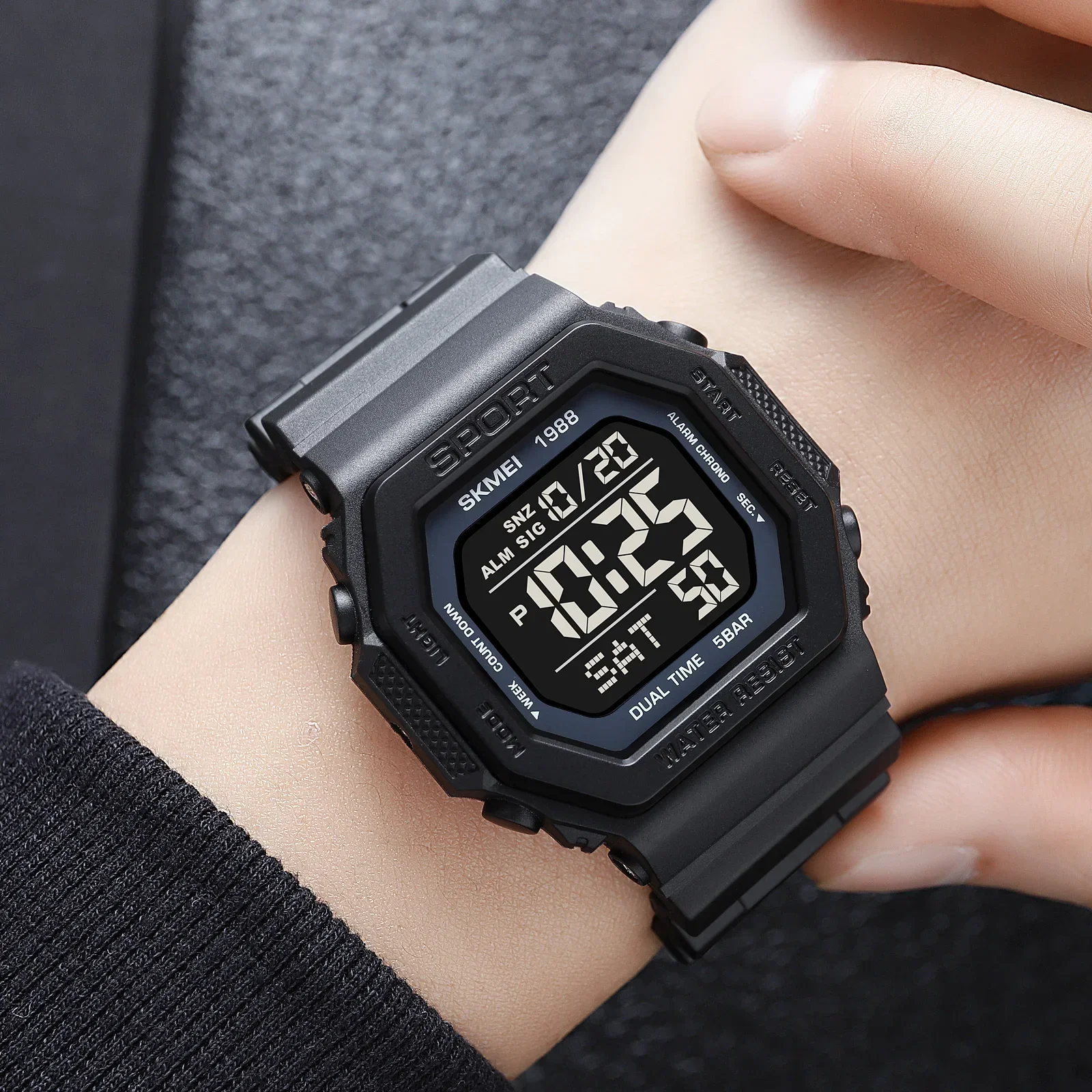 Skmei 1988 Men's Military Coun – Digital Timer Countdown Bewertung und Preis