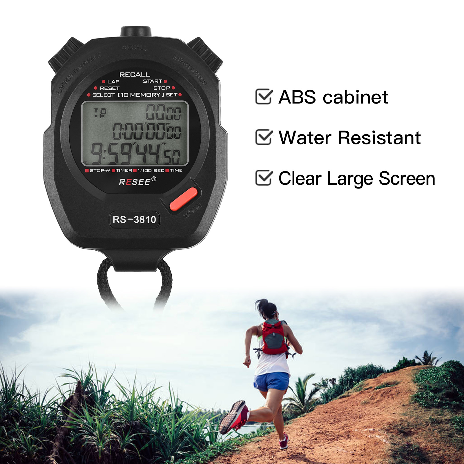 Sports Stopwatch Timer 100 Mem – Digital Timer Countdown Bewertung und Preis