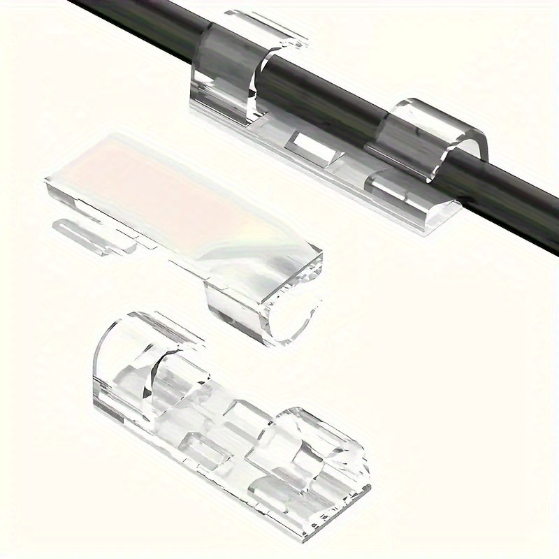 120pcs Strong Transparent Cabl – Tech Office Wall Bewertung und Preis