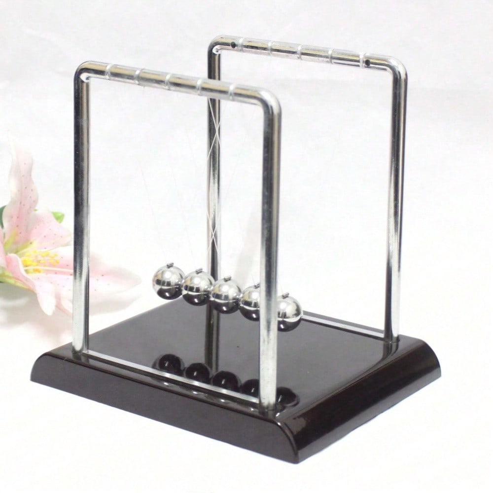 Black Metal Newton's Cradle Ba – Office Tech Gifts Bewertung und Preis