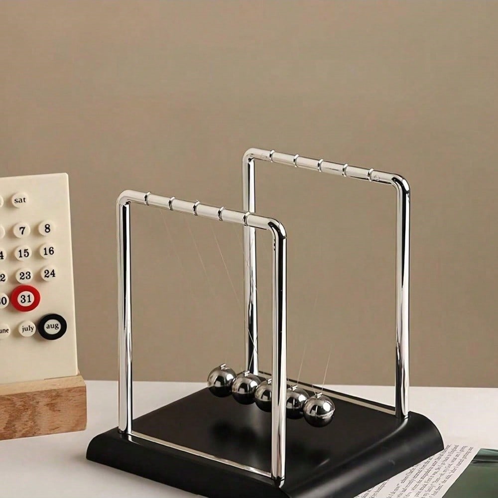 Black Metal Newton's Cradle Ba – Office Tech Gifts Bewertung und Preis