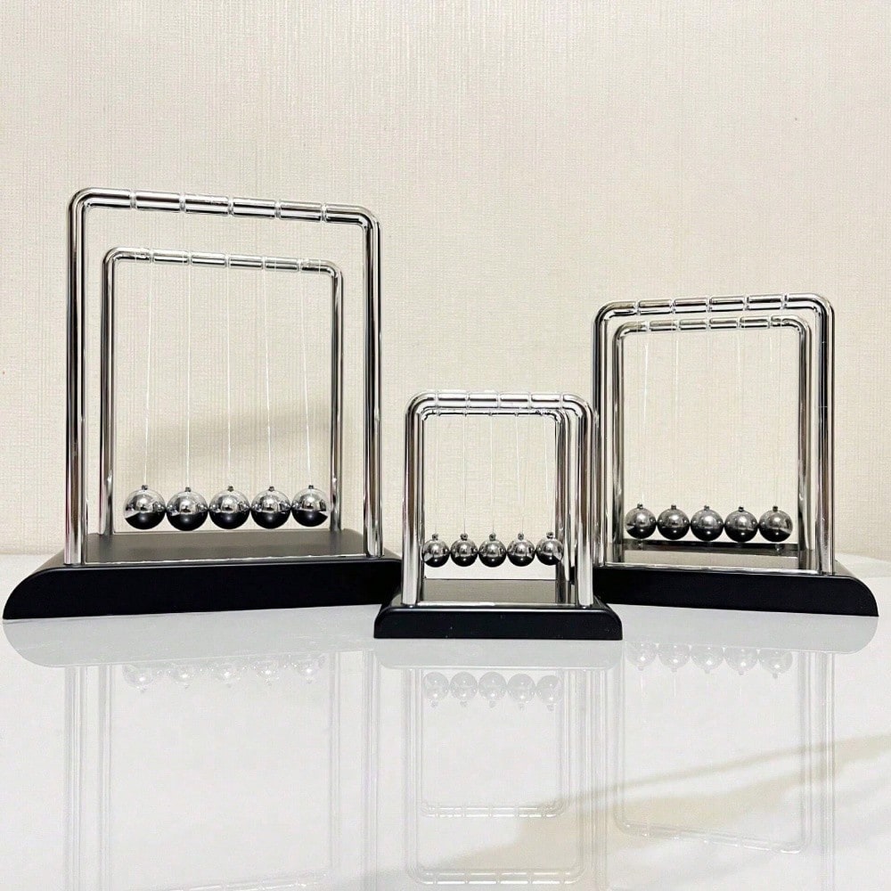 Black Metal Newton's Cradle Ba – Office Tech Gifts Bewertung und Preis