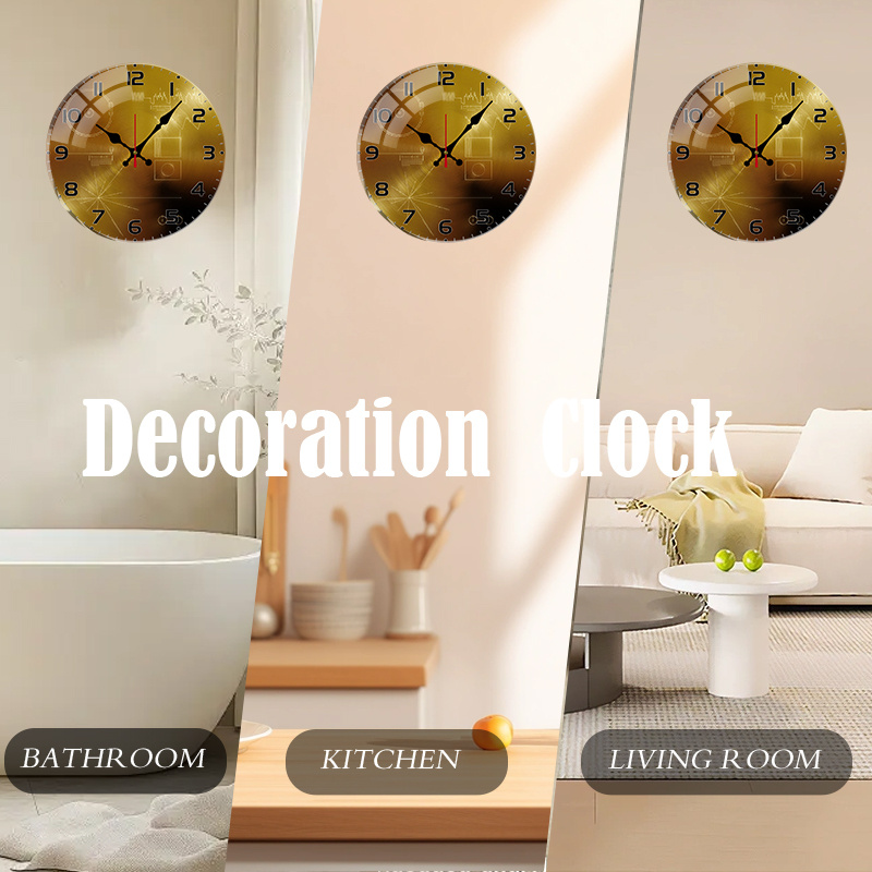Tech Style Round Silent Acryli – Tech Office Wall Bewertung und Preis