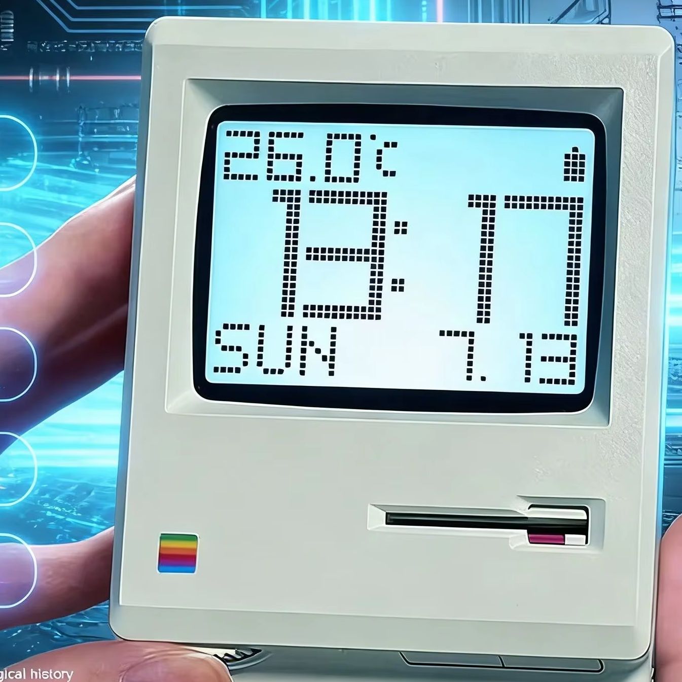 Retro Nostalgic Maclock Alarm  – Office Tech Gifts Bewertung und Preis