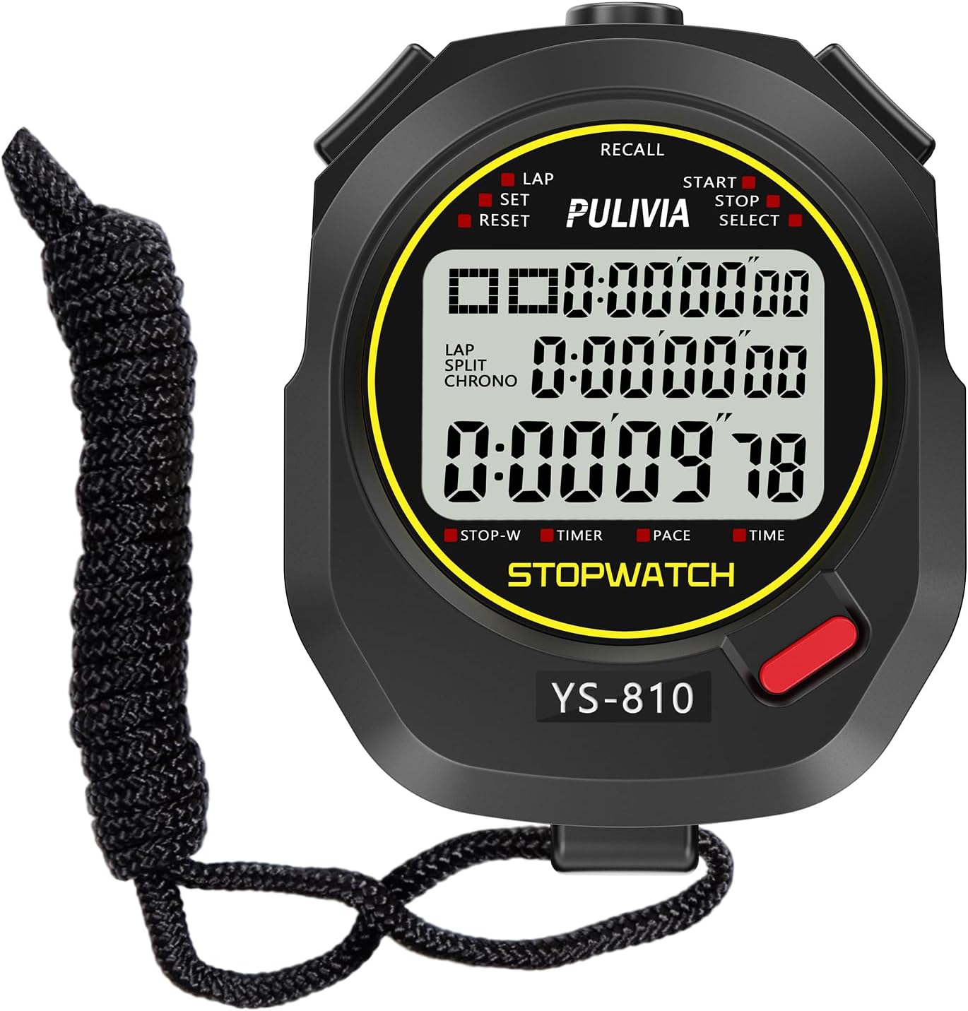 10-Lap Stopwatch for Sports, C – Digital Timer Countdown Bewertung und Preis
