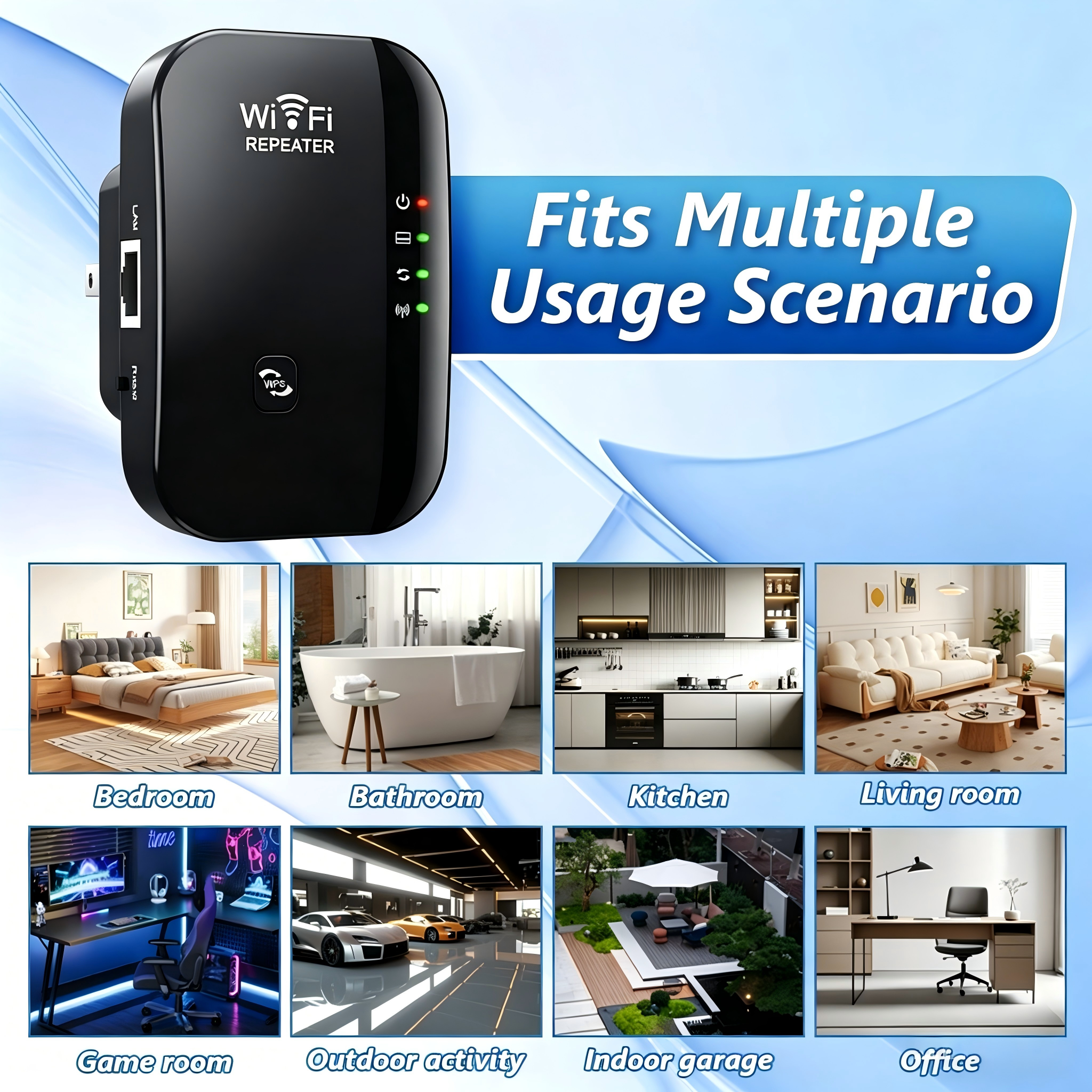 Wireless 300M 2.4GHz WiFi Rang – Office Technologies Bewertung und Preis